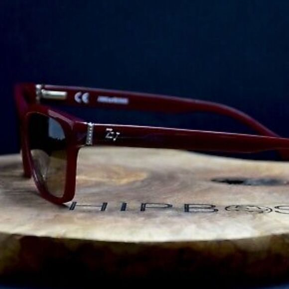 Zadig & Voltaire Gradient Sunglasses- Red Frame/Brown Lens - Picture 3 of 13